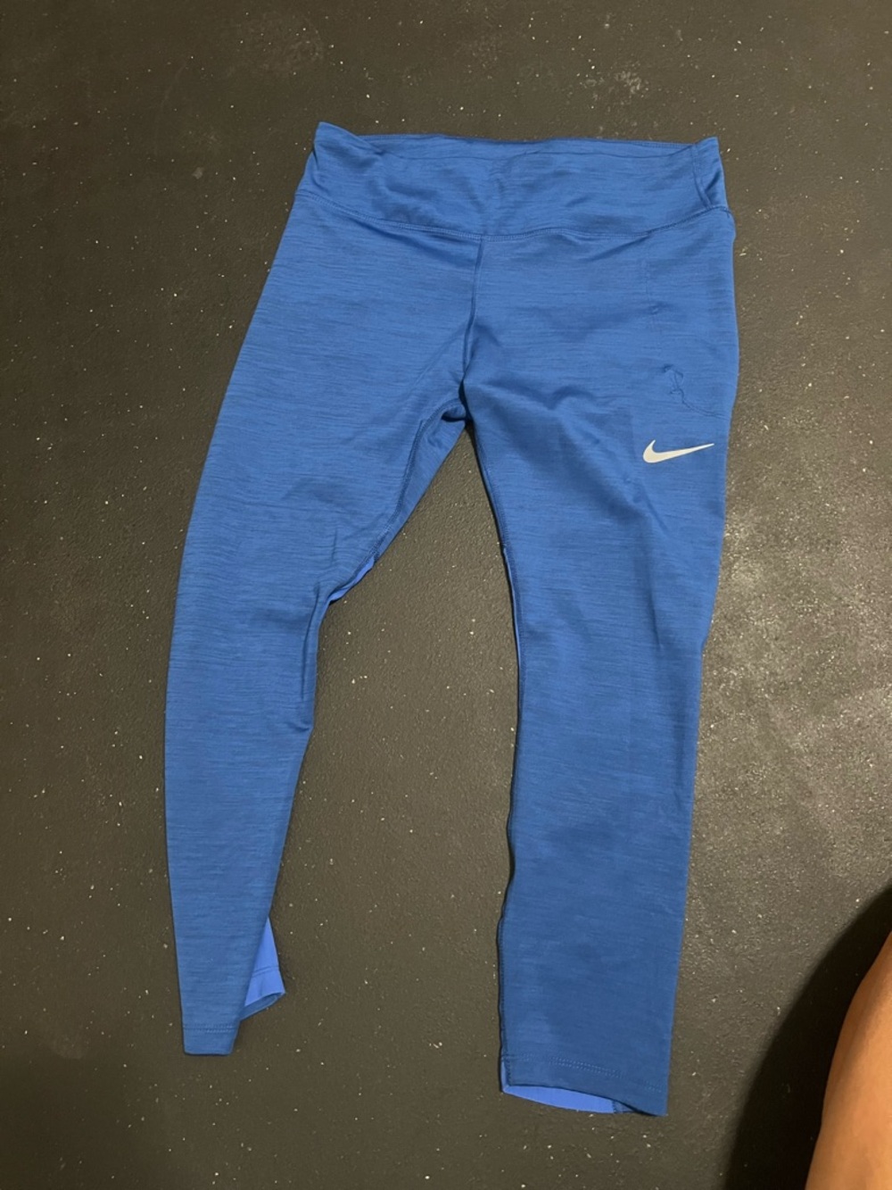 Nike Blue Active Leggings - Comfortable Performance Bottoms